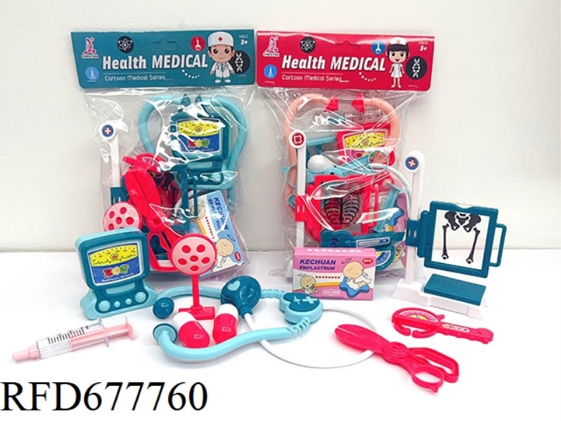 X-RAY MACHINE EARPIECE AND SYRINGE SET