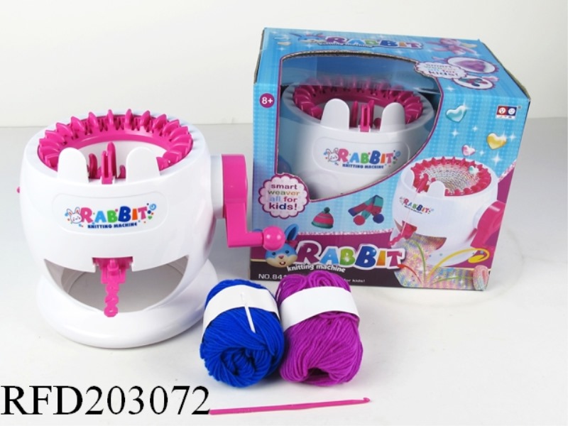 LITTLE WHITE RABBIT WOOL LOOM