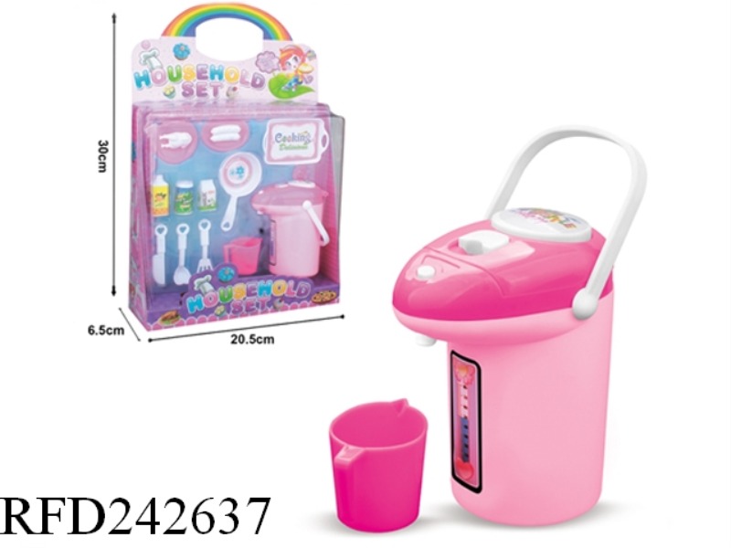 SMALL HOUSEHOLD APPLIANCE SET (KETTLE)