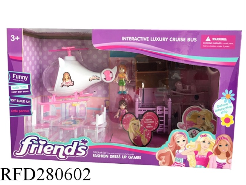 HELICOPTER SET WITH DOLL