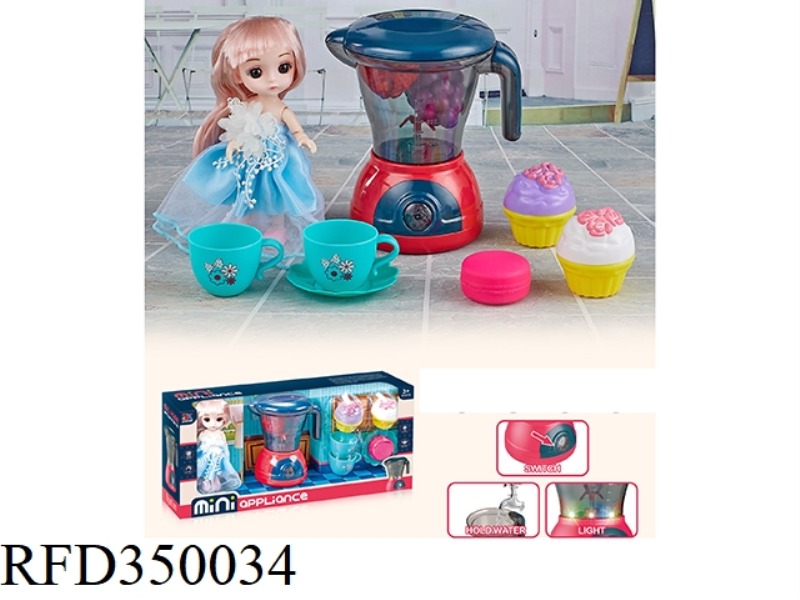 ELECTRIC JUICE MACHINE BARBIE SET