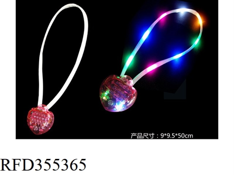 HEART LIGHTS MUSIC NECKLACES