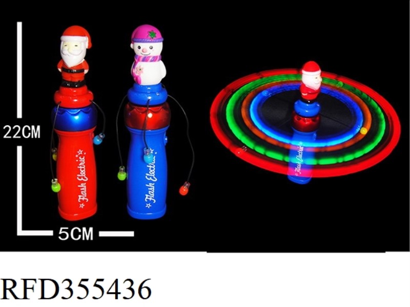SOLID COLOR 5 LIGHTS OUT OF GLUE SNOWMAN JILTING STICK WITHOUT MUSIC