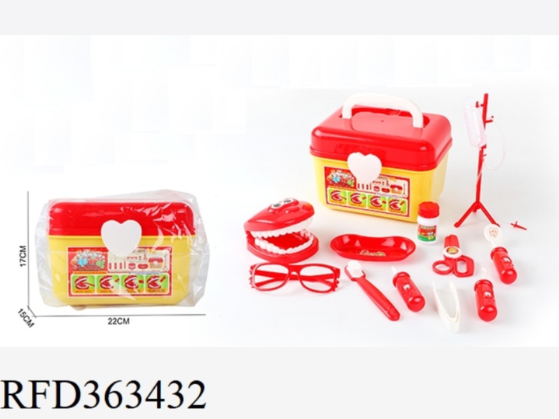 SMALL DENTIST SCENE SET GIFT BOX