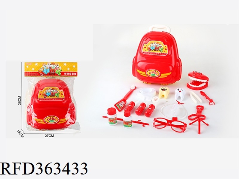 SMALL DENTIST SCENE BACKPACK SET