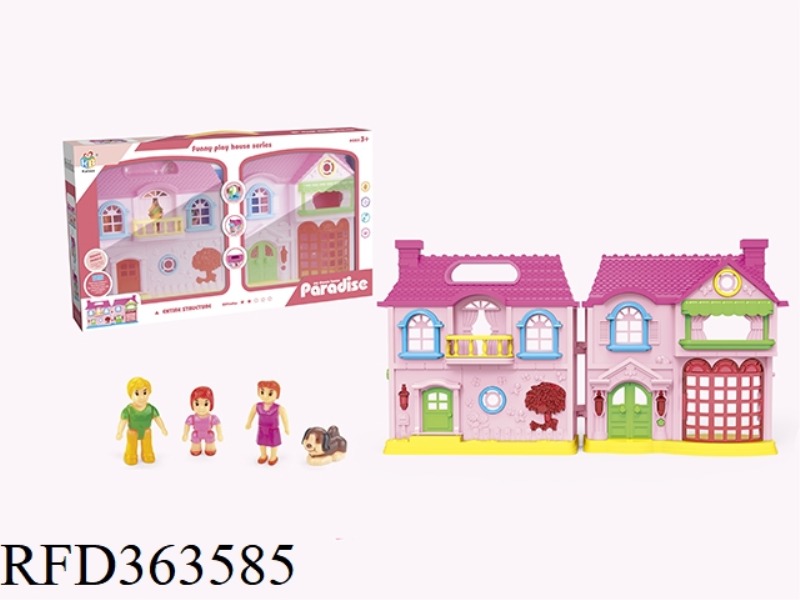 VILLA WITH DOLL SET
