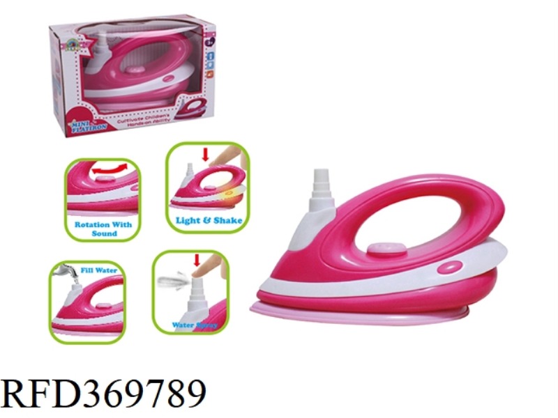 ELECTRIC VIBRATING IRON WITH LIGHT