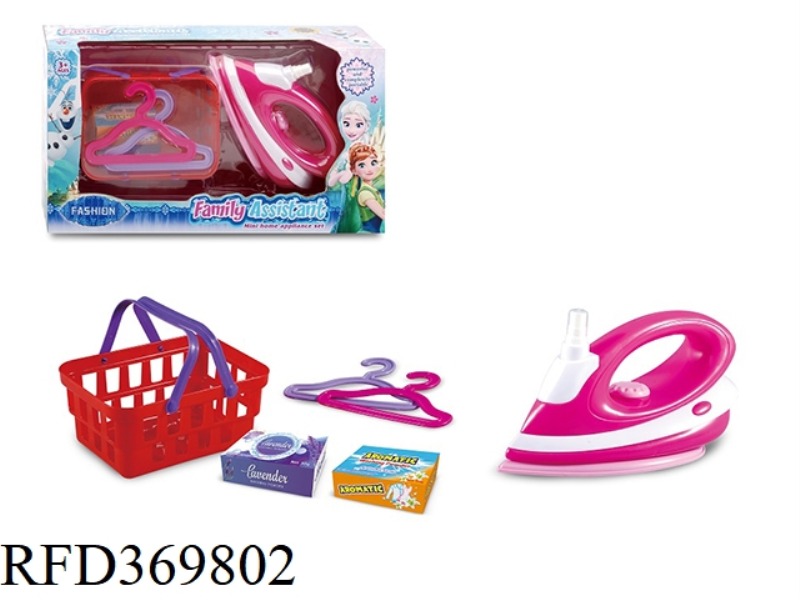BASKET SET WITH ELECTRIC IRON HANGER