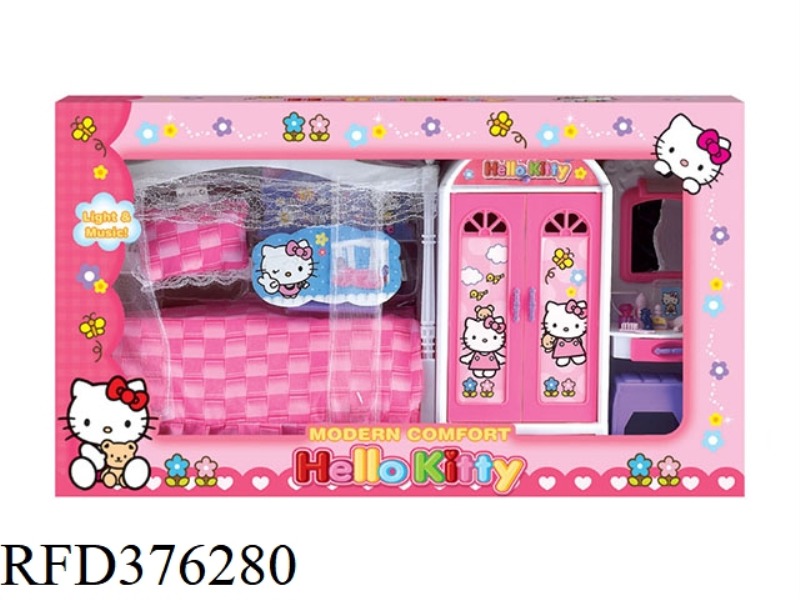 HELLOKITTY BED WARDROBE