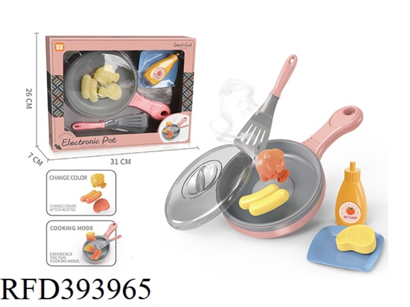 COLOR CHANGING FRYING PAN SET