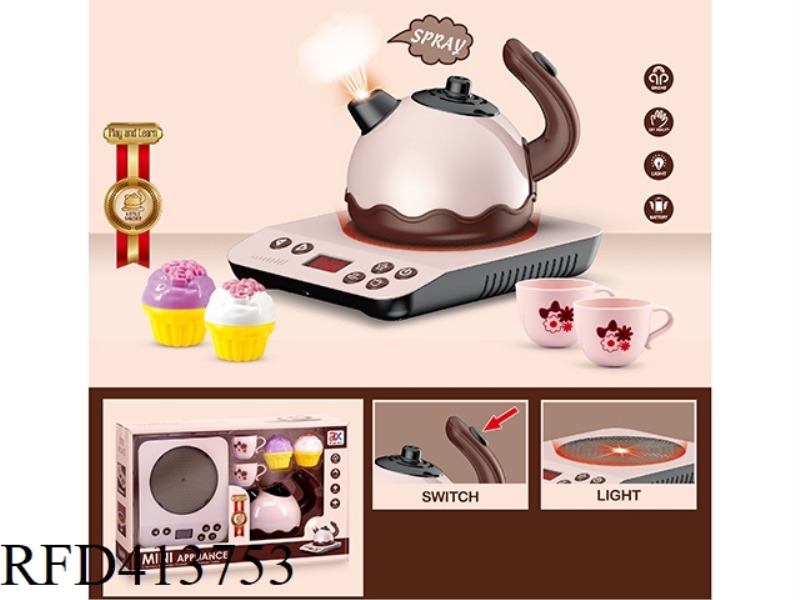 COMBINATION OF SPRAY BOTTLE AND INDUCTION COOKER