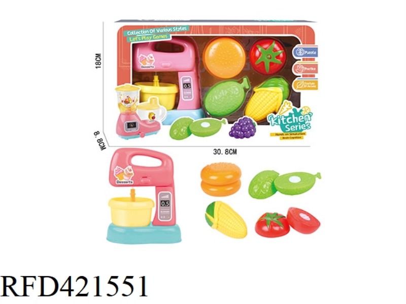 INERTIAL EGG MACHINE WITH CUT FRUIT