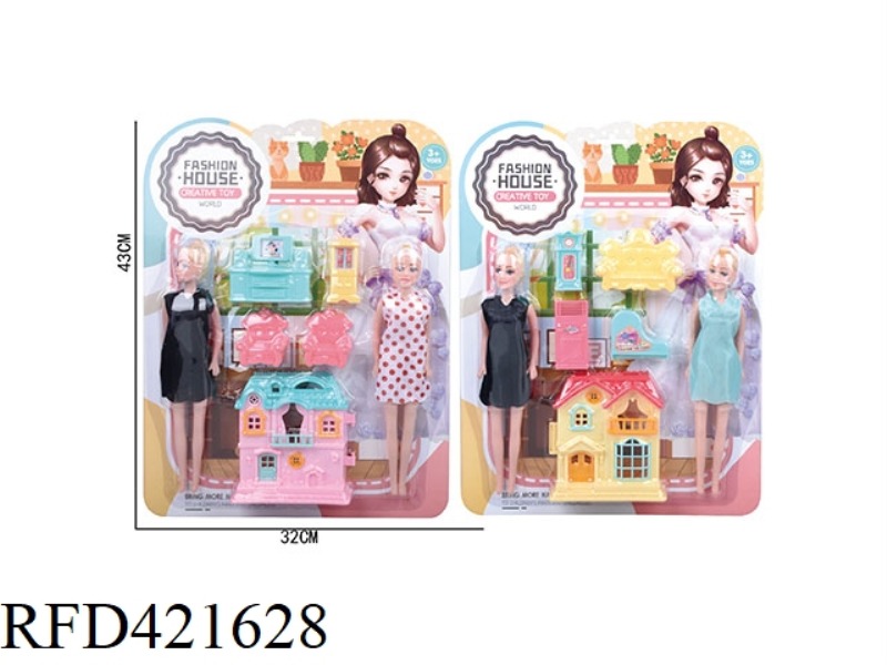 FURNITURE VILLA WITH BARBIE