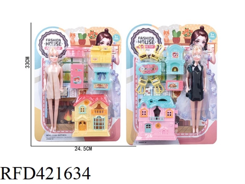 FURNITURE VILLA WITH BARBIE
