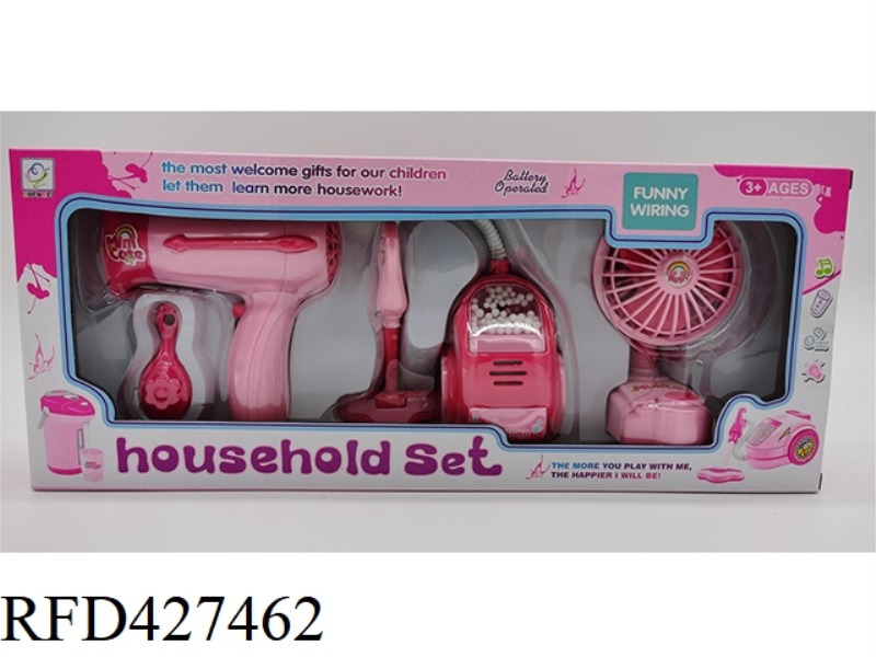 HAIR DRYER + VACUUM CLEANER + ELECTRIC FAN