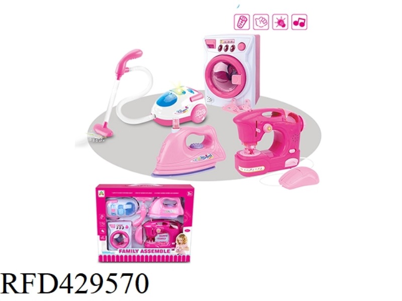 ELECTRIC WASHING MACHINE IRON SET