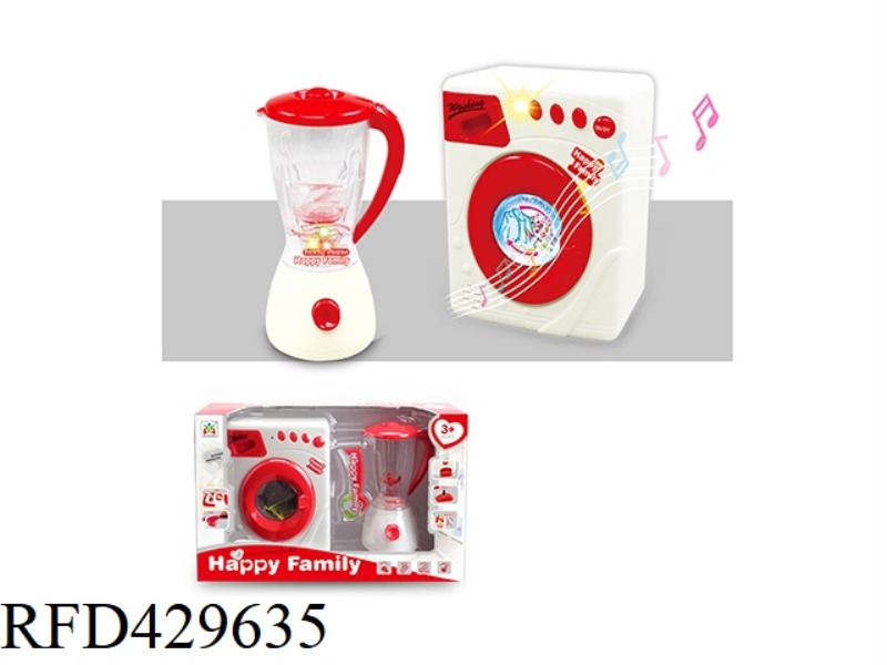 ELECTRIC WASHING MACHINE + JUICE MACHINE COMBINATION