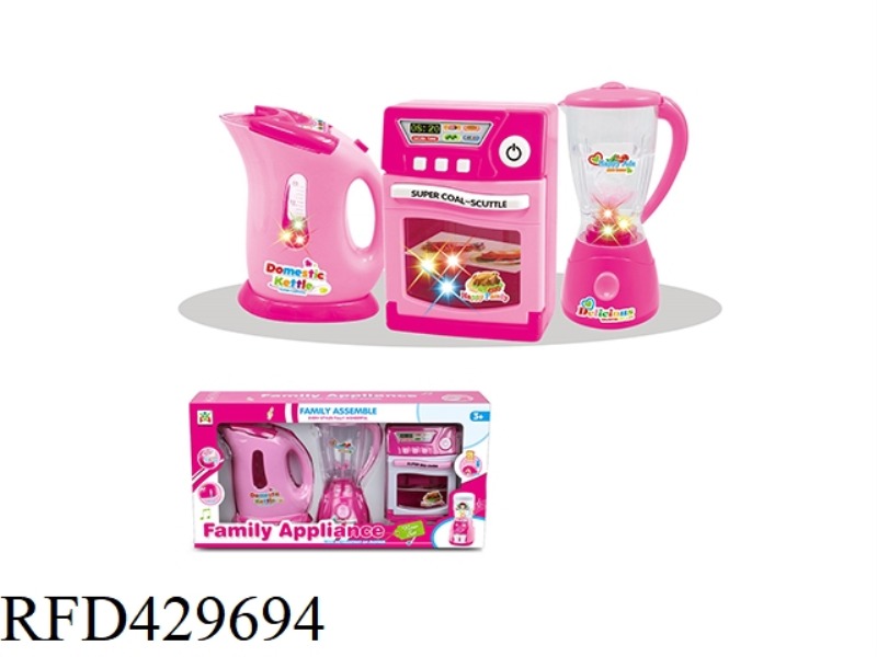 ELECTRIC KETTLE, JUICER, OVEN SET