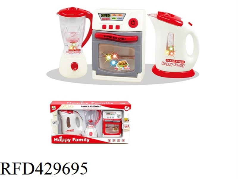 ELECTRIC KETTLE, JUICER, OVEN SET