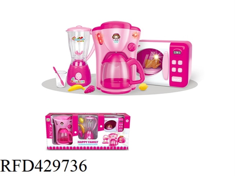 ELECTRIC COFFEE MACHINE, JUICER, MICROWAVE COMBINATION