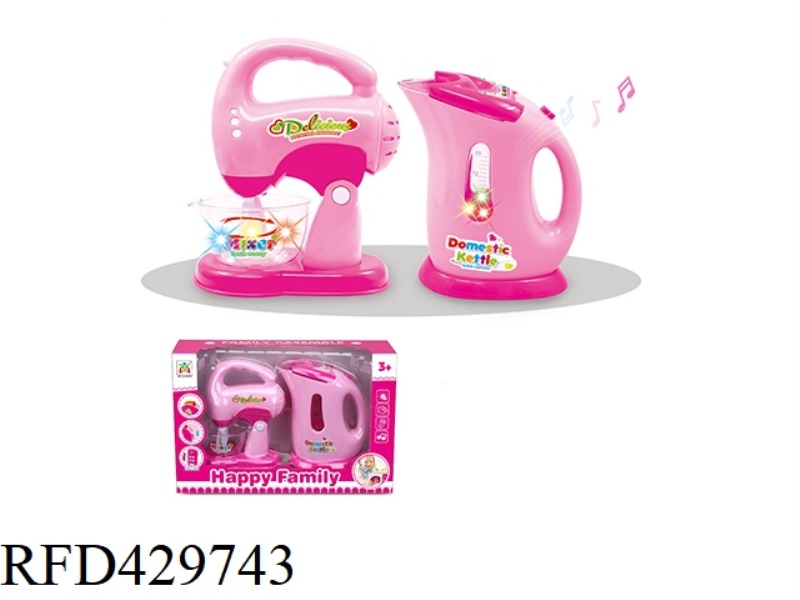 ELECTRIC MIXER AND KETTLE COMBINATION