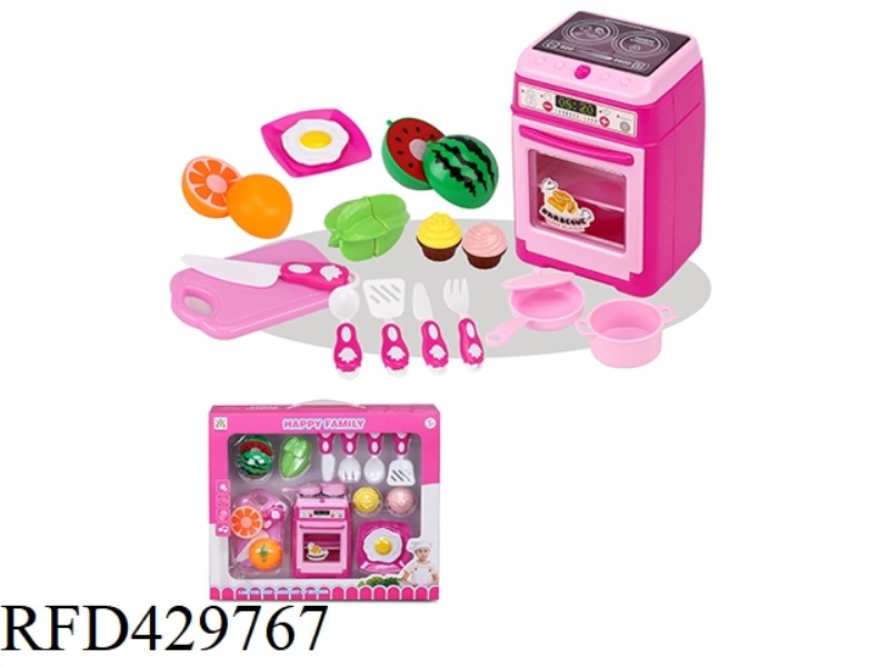 MULTIFUNCTIONAL OVEN, CHECHELE FRUIT PLAY HOUSE SET