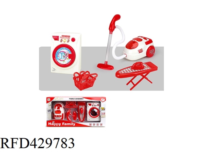 ELECTRIC WASHING MACHINE, VACUUM CLEANER SET