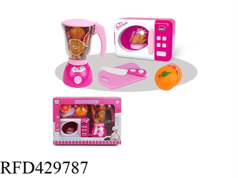 ELECTRIC MICROWAVE OVEN, JUICER CUTLER SET