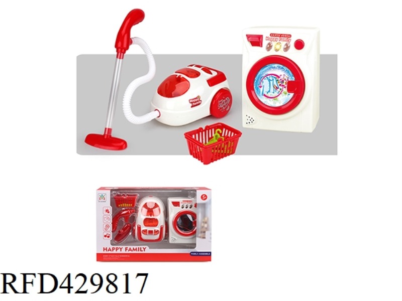 ELECTRIC WASHING MACHINE, VACUUM CLEANER SET