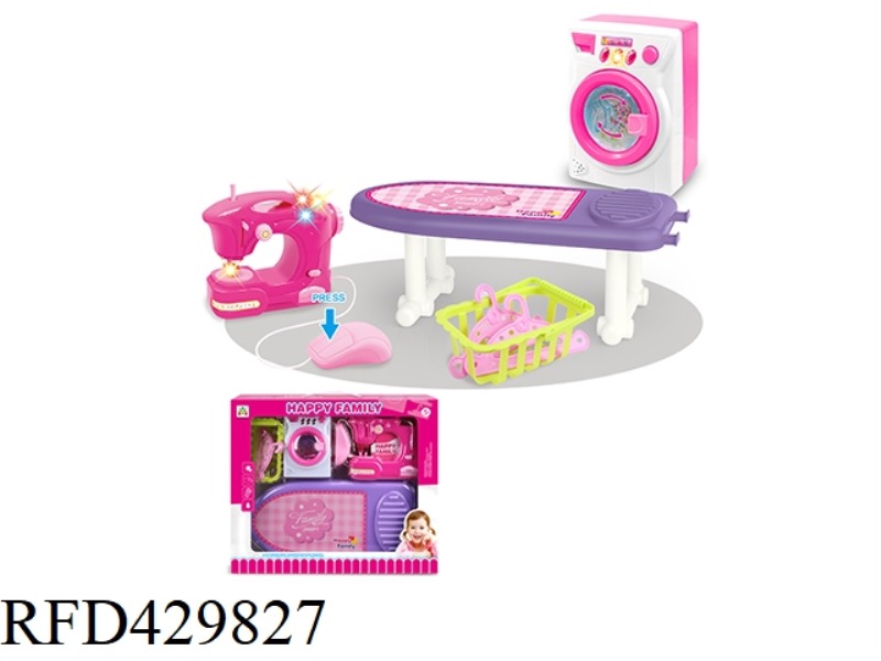 ELECTRIC SEWING MACHINE, WASHING MACHINE SET