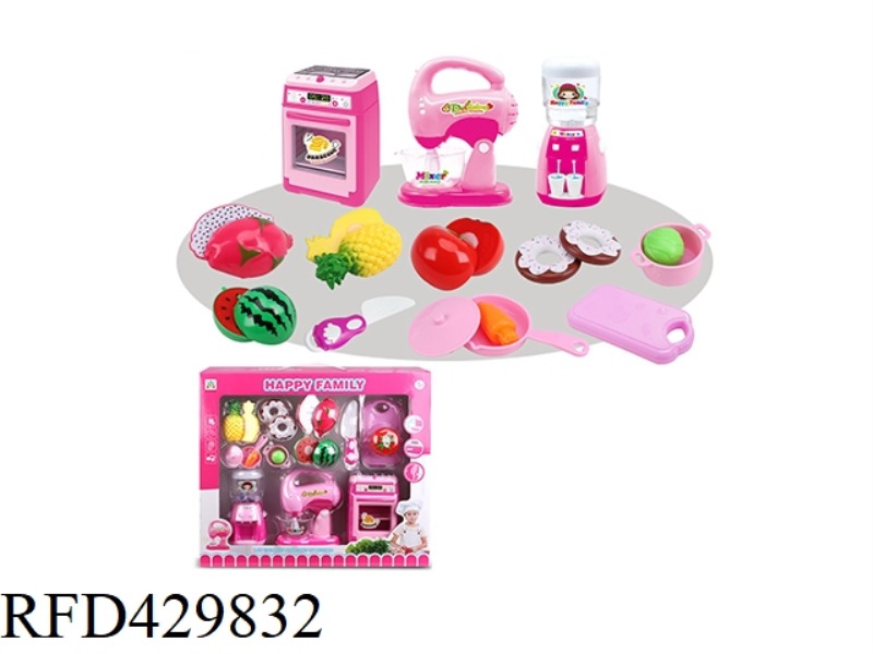 ELECTRIC MULTIFUNCTION OVEN, WATER DISPENSER AND BLENDER SET