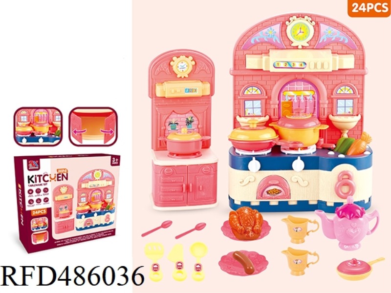 KITCHEN CASTLE STOVE PLAY HOUSE