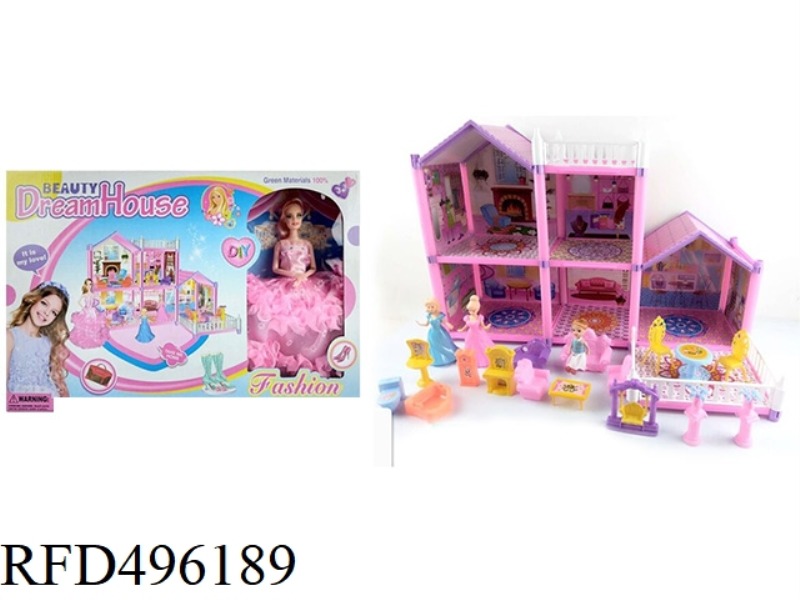 DIY VILLA WITH BARBIE