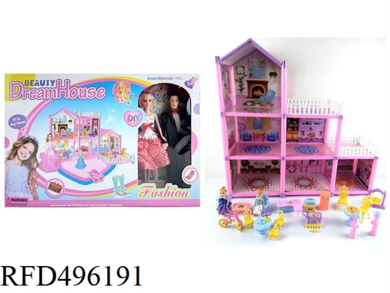 DIY VILLA WITH BARBIE