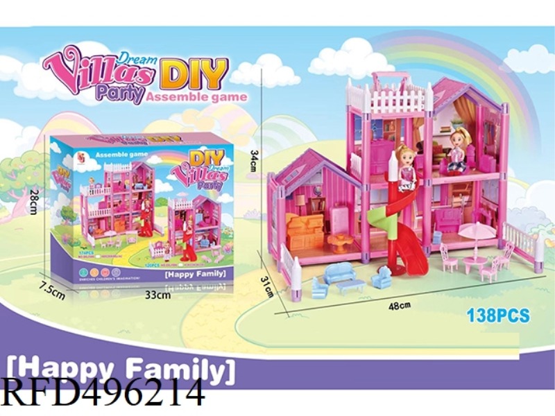 DIY VILLA PARK WITH 5 SLIDES