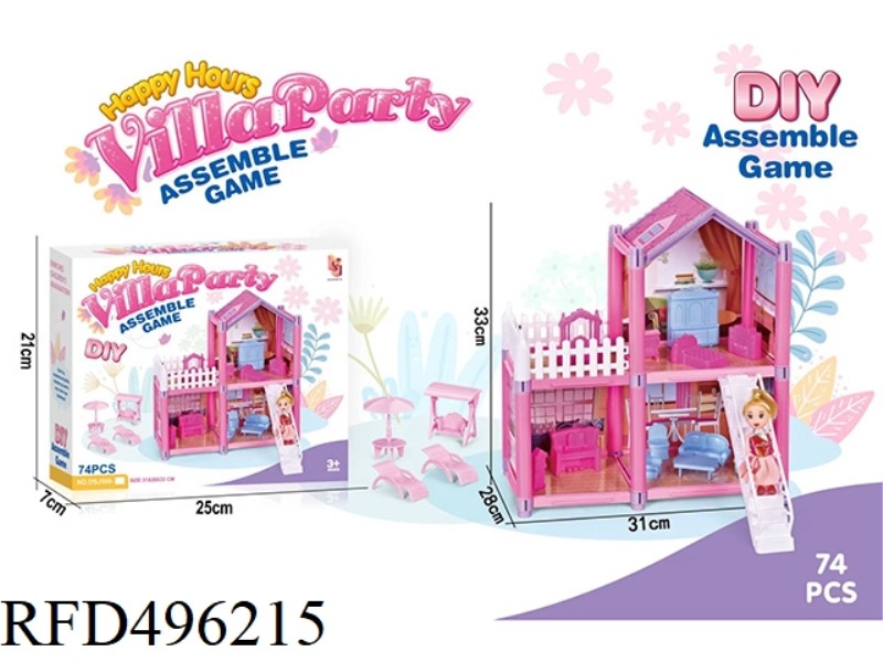 DIY VILLA PARK WITH STAIRS