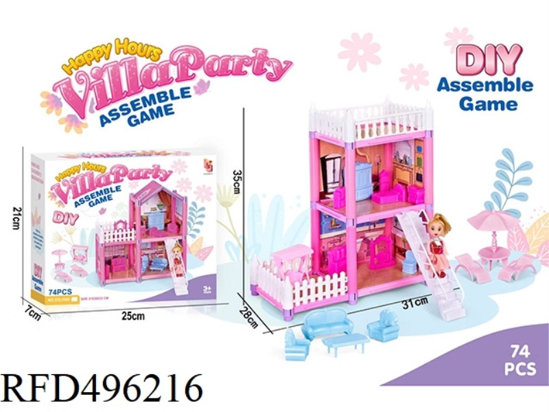DIY VILLA PARK WITH STAIRS