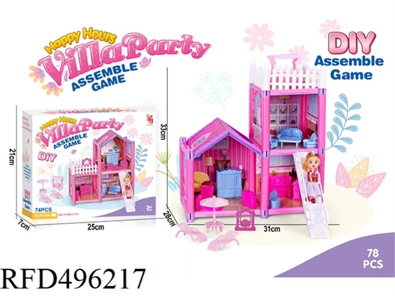 DIY VILLA PARK WITH STAIRS