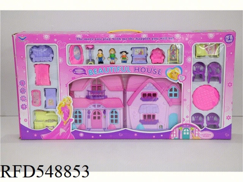 VILLA FURNITURE SET WITH LIGHTING AND MUSIC