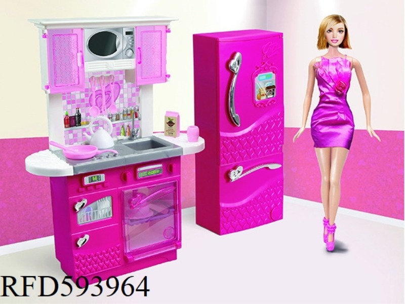 FURNITURE-KITCHEN REFRIGERATOR COMBINATION