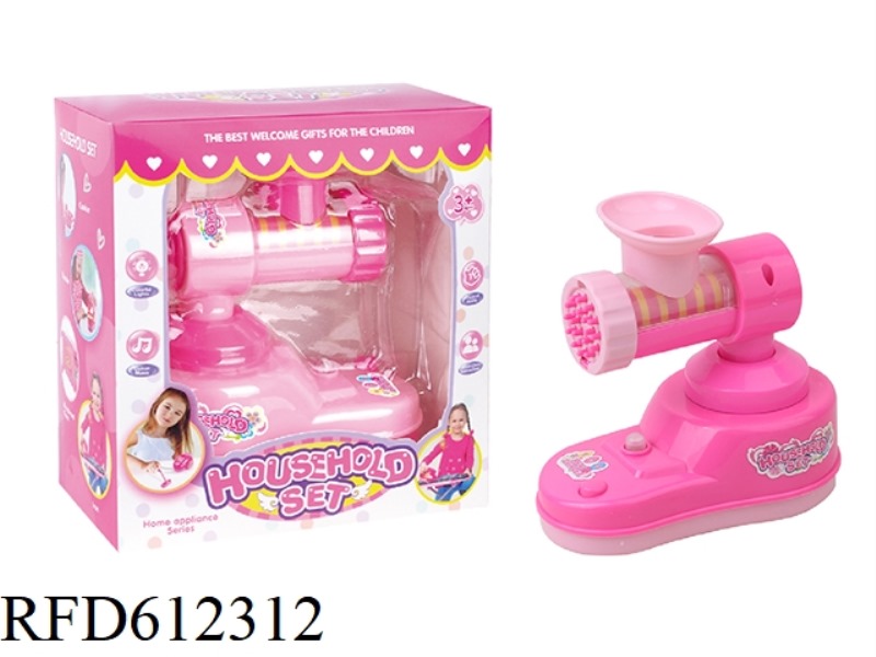 SMALL APPLIANCE MEAT CRUSHER WITH LIGHT
