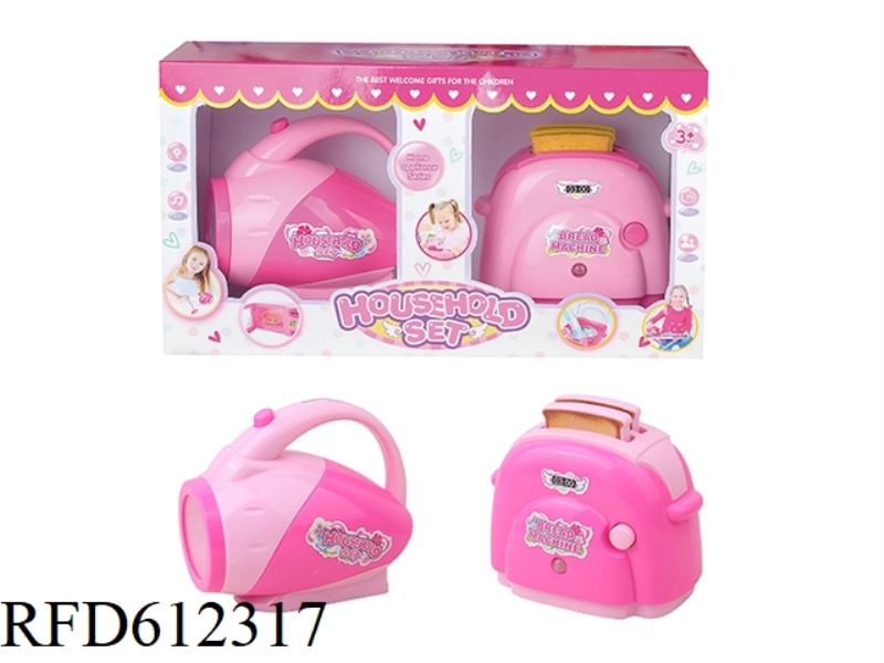 ELECTRIC SMALL APPLIANCE FLASHLIGHT + BREAD MACHINE TWO MIXED