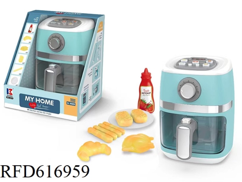 ELECTRIC COLOR-CHANGING AIR FRYER