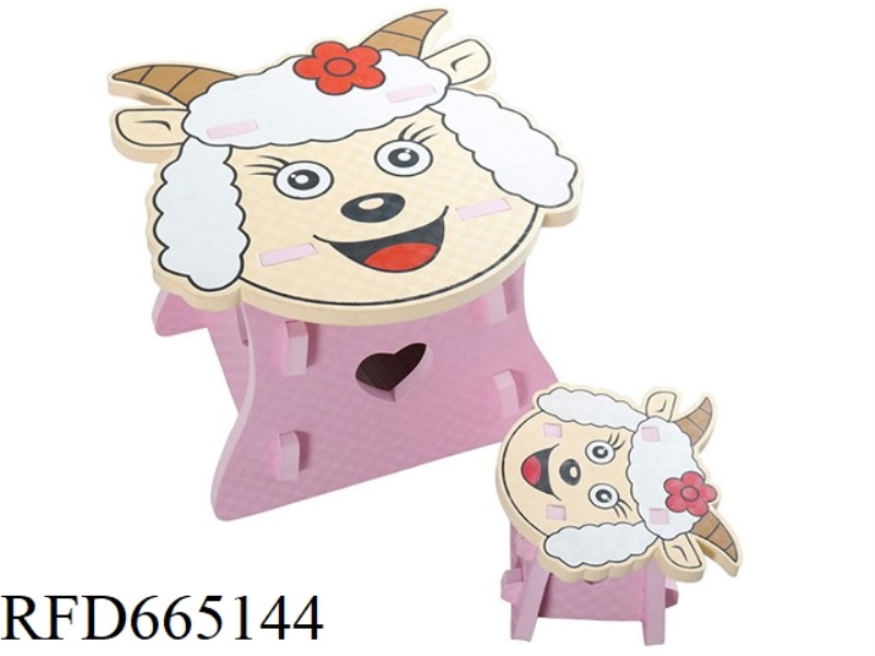 EVA SHEEP CHILDREN'S TABLE AND CHAIR SET (GCC)(CPC)