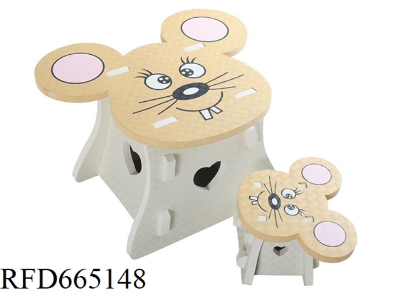 EVA MOUSE CHILDREN'S TABLE AND CHAIR SET (GCC)(CPC)