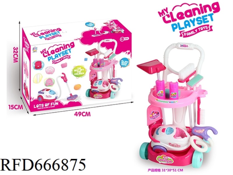 CART + VACUUMING + SANITARY WARE (LIGHTING)