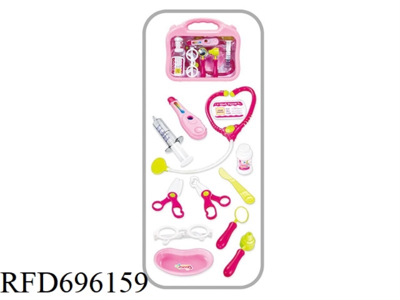 DOCTOR TOOL SET (NON-FUNCTIONAL) PINK