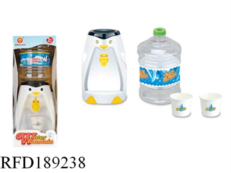 PENGUIN WATER DISPENSER WITH ELECTRIFICATION