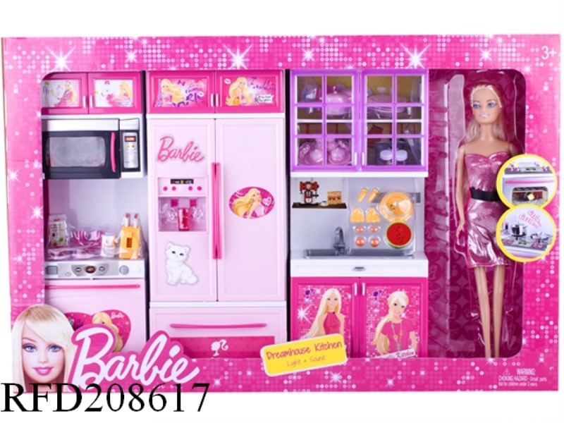 BABINE KITCHEN SET WITH DOLL