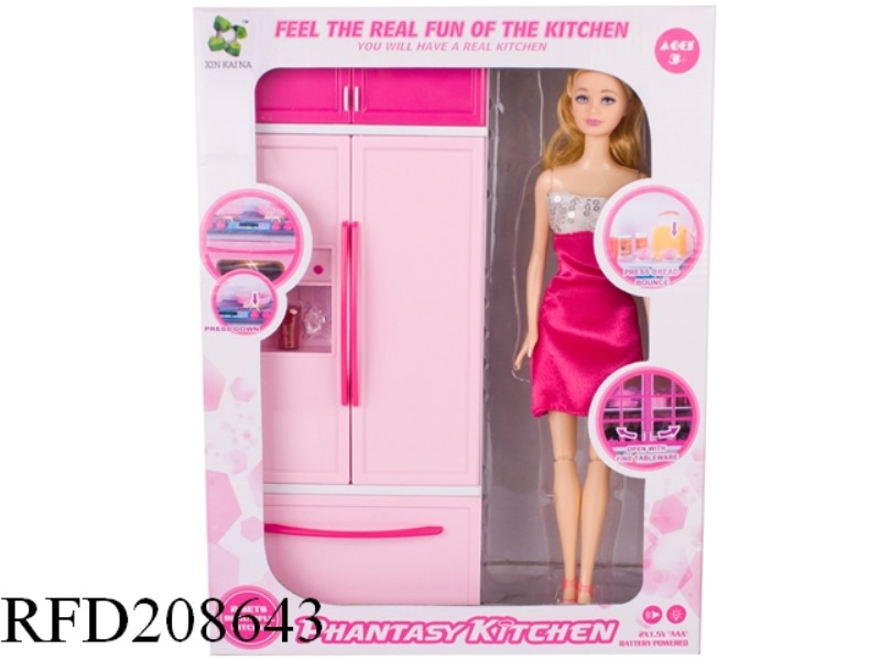 FASHION KITCHEN WITH DOLL